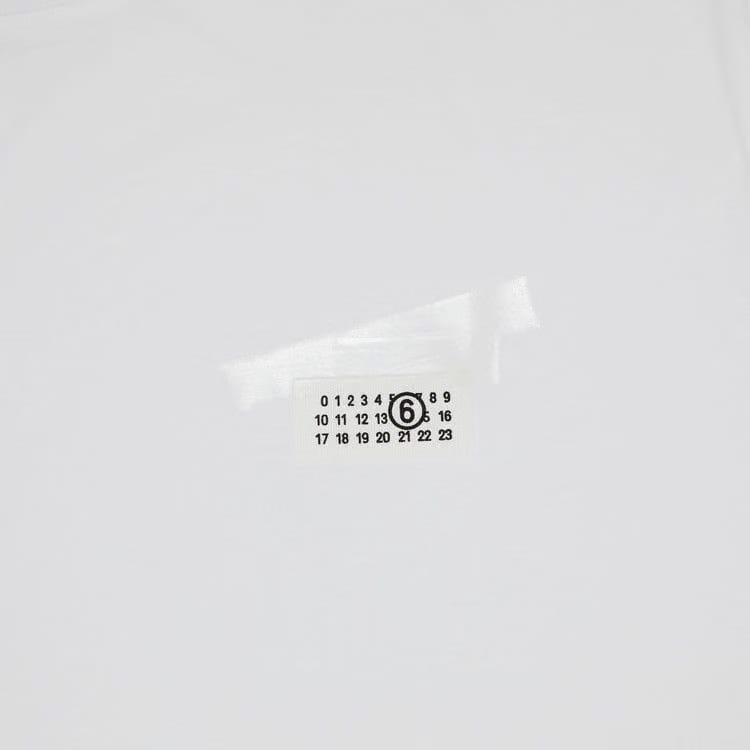 MM6 Maison Margiela Jersey T-Shirt Optic White