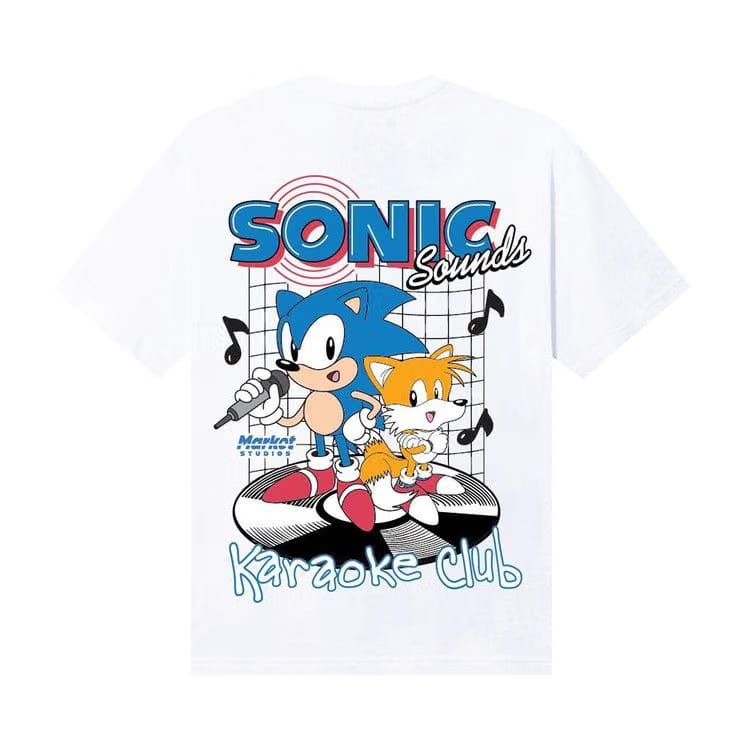 Market x Sonic Sounds T-Shirt White