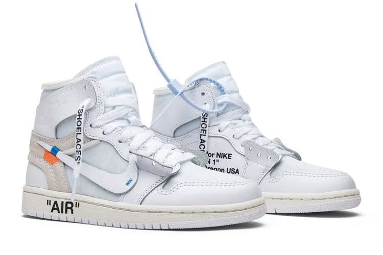 Off-White x Air Jordan 1 Retro High OG BG White 2018