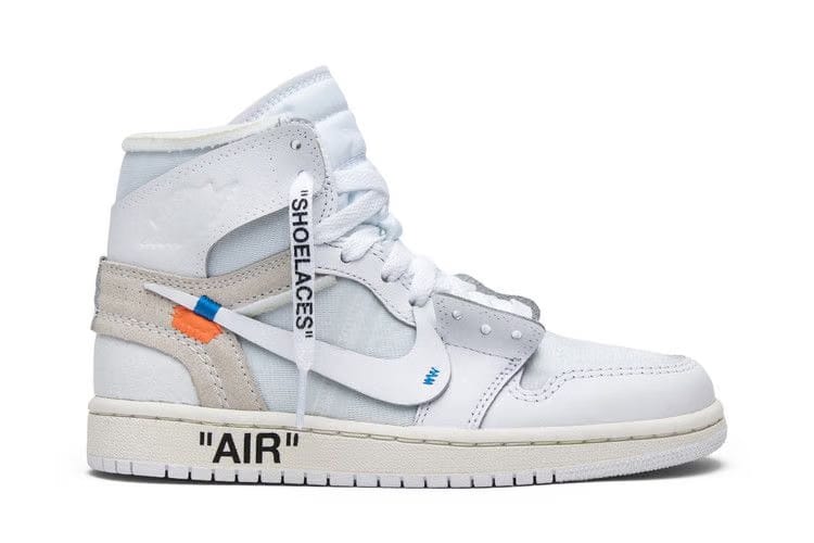 Off-White x Air Jordan 1 Retro High OG BG White 2018