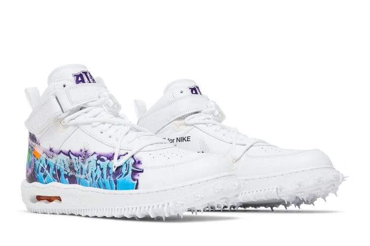 Nike Off-White x Air Force 1 Mid SP Leather Graffiti