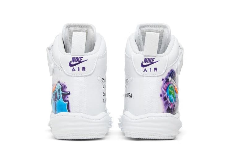 Nike Off-White x Air Force 1 Mid SP Leather Graffiti