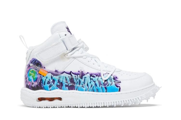 Nike Off-White x Air Force 1 Mid SP Leather Graffiti