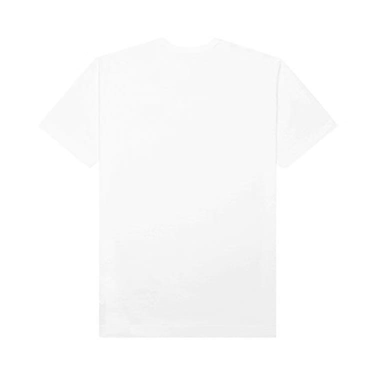 Comme des Garçons PLAY Red Emblem Small Eyes T-Shirt White