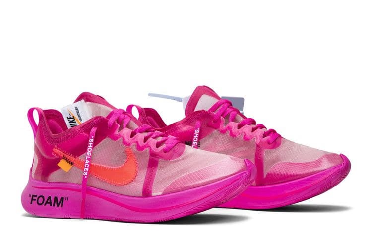 Off-White x Nike Zoom Fly SP Tulip Pink