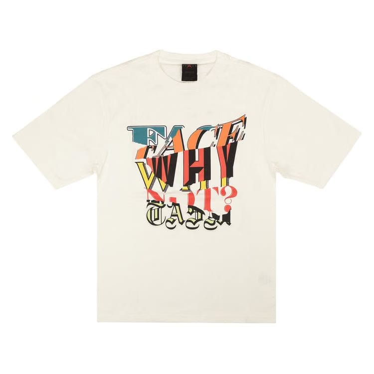Air Jordan Why Not? x Facetasm Logo Shorts-Sleeve T-Shirt White