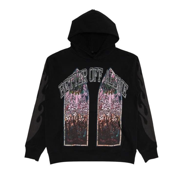 Who Decides War x A Boogie Wit Da Hoodie Better Off Alone Hoodie Black