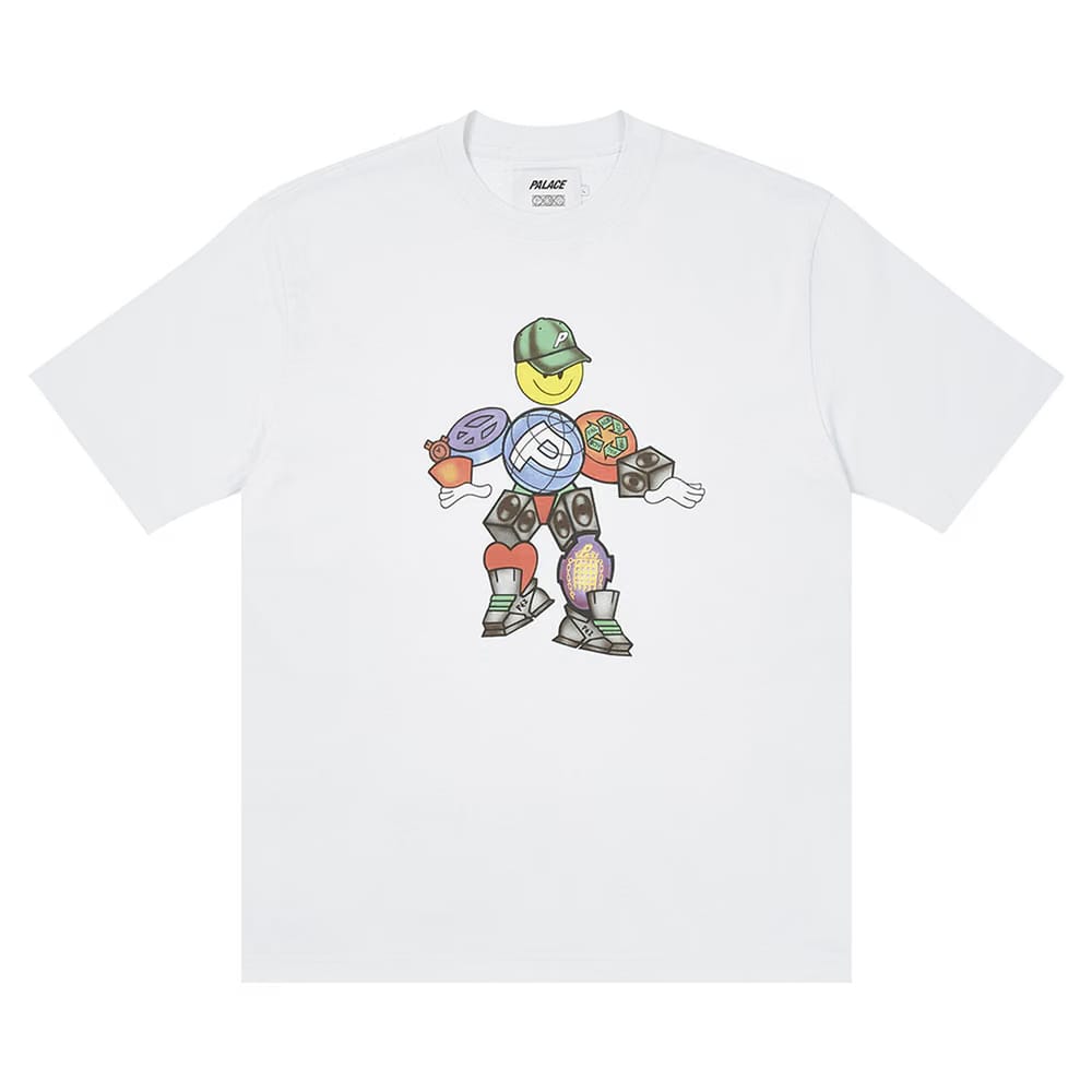 Palace x Pez Pezman T-Shirt White