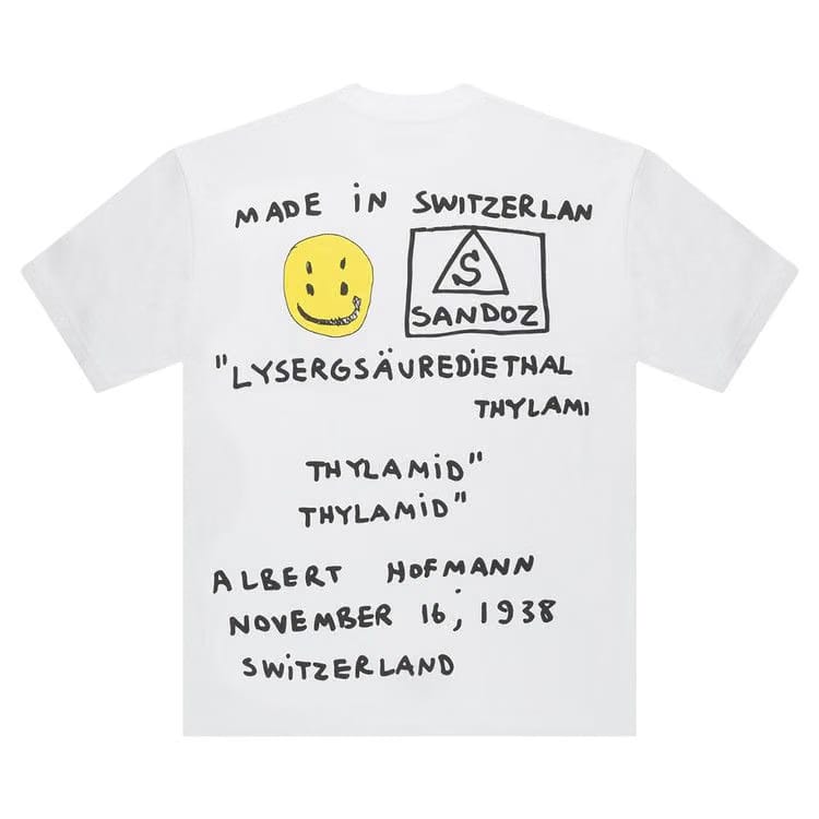 Cactus Plant Flea Market x Tom Sachs Sandoz T-Shirt White