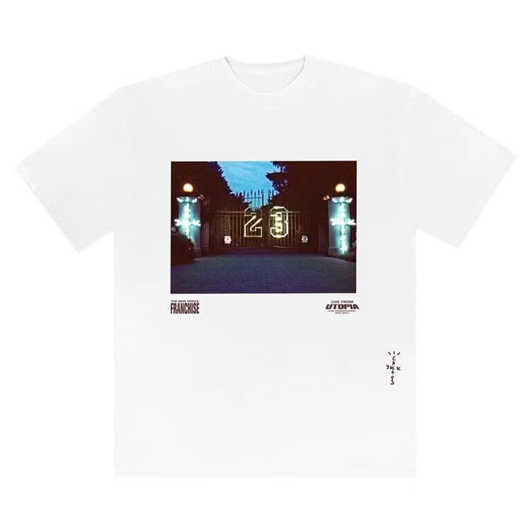 Cactus Jack by Travis Scott Gates T-Shirt White
