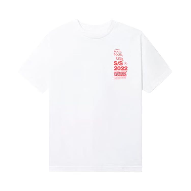 Anti Social Social Club Link In Bio T-Shirt White