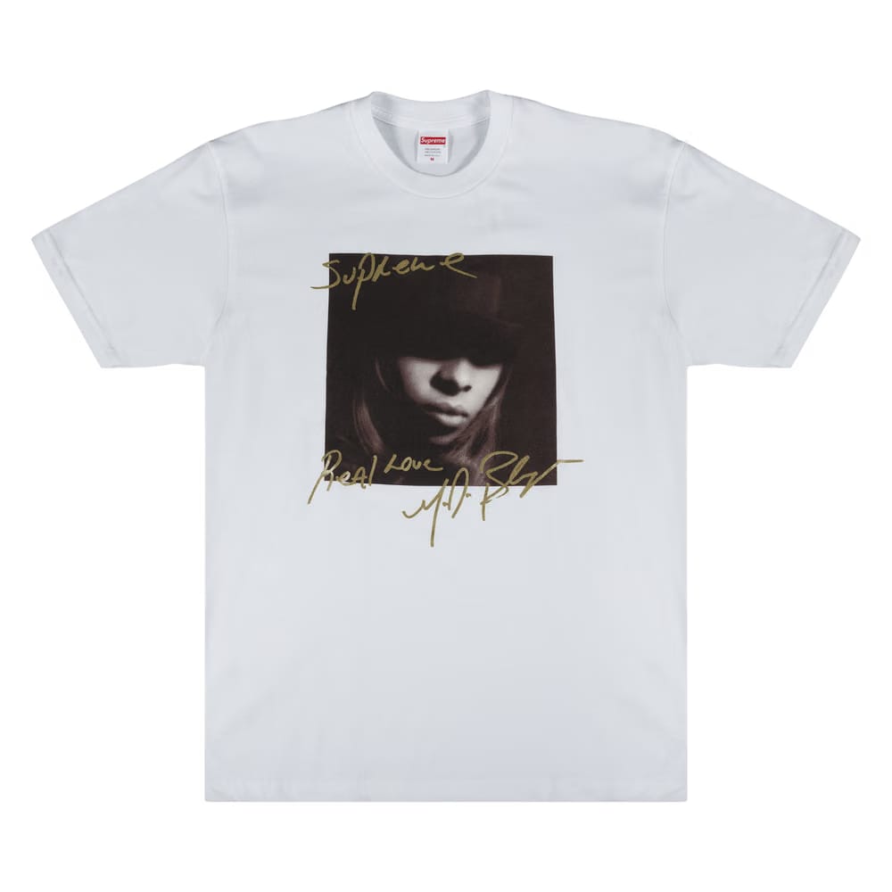 Supreme Mary J. Blige T-Shirt White