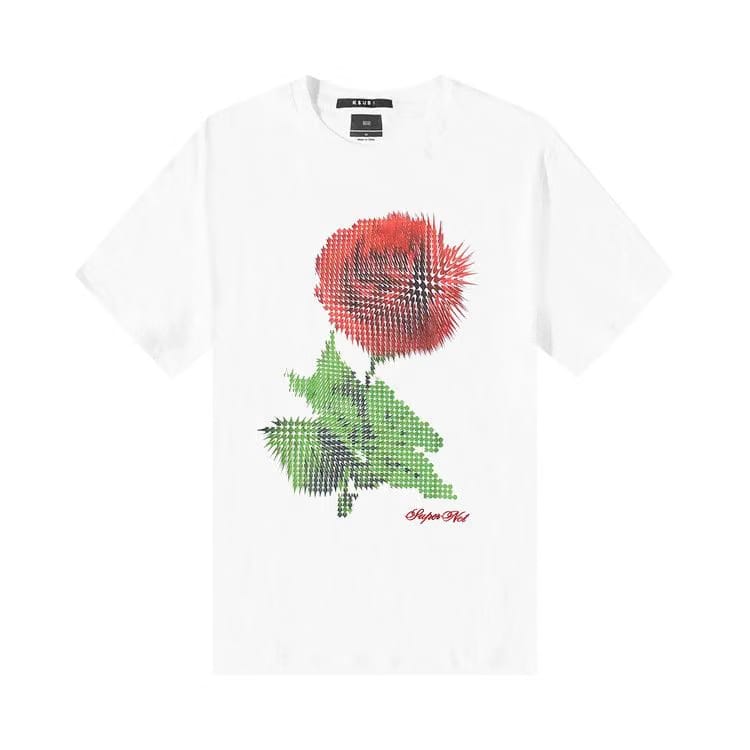 Ksubi Pixel Kash T-Shirt True White