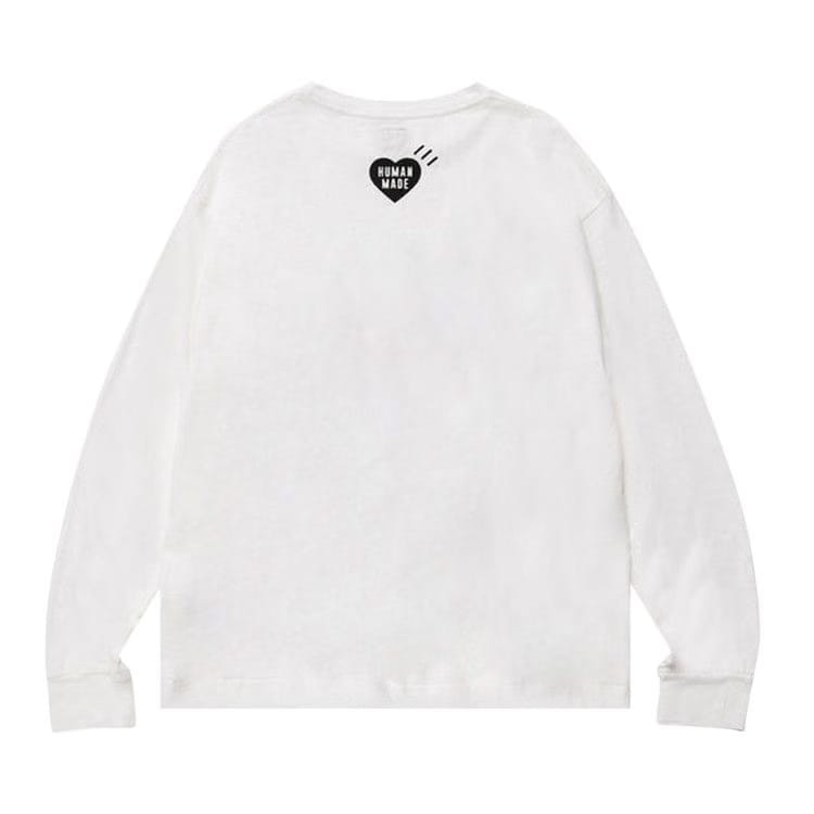 Human Made Rabbit Long-Sleeve T-Shirt White