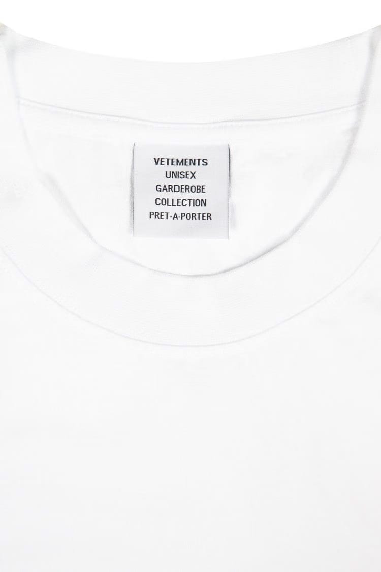 Vetements Property Of T-Shirt White