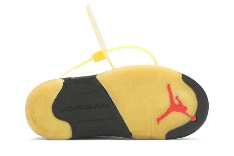 Off-White x Air Jordan 5 Retro SP TD Sail
