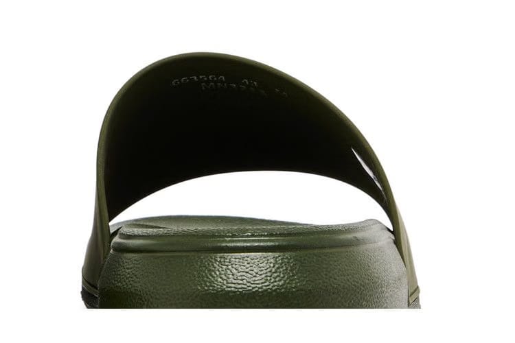 Alexander McQueen Pool Slide Green