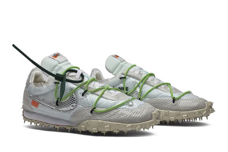 Off-White x Nike Wmns Waffle Racer 'Electric Green'