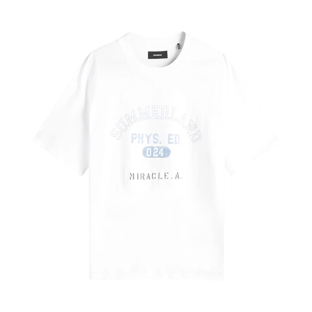 Nahmias Miracle A Boxy T-Shirt Cotton White