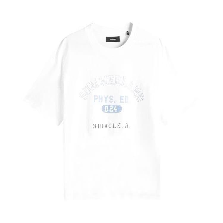 Nahmias Miracle A Boxy T-Shirt Cotton White