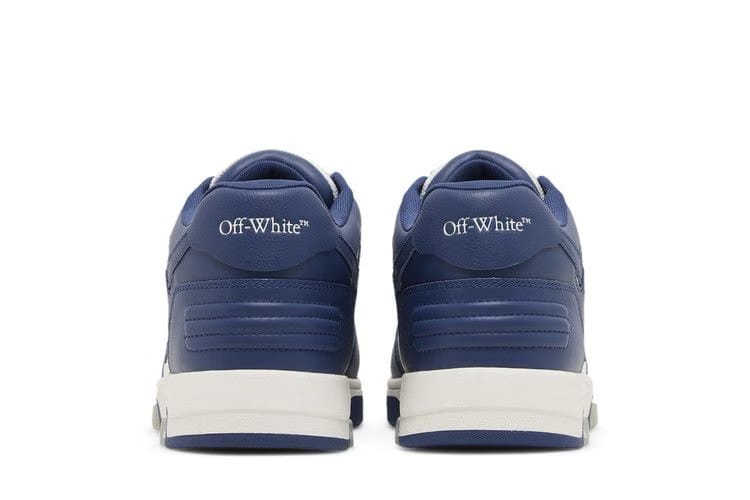 OFF-WHITE Out Of Office OOO Low Tops White Royal Blue