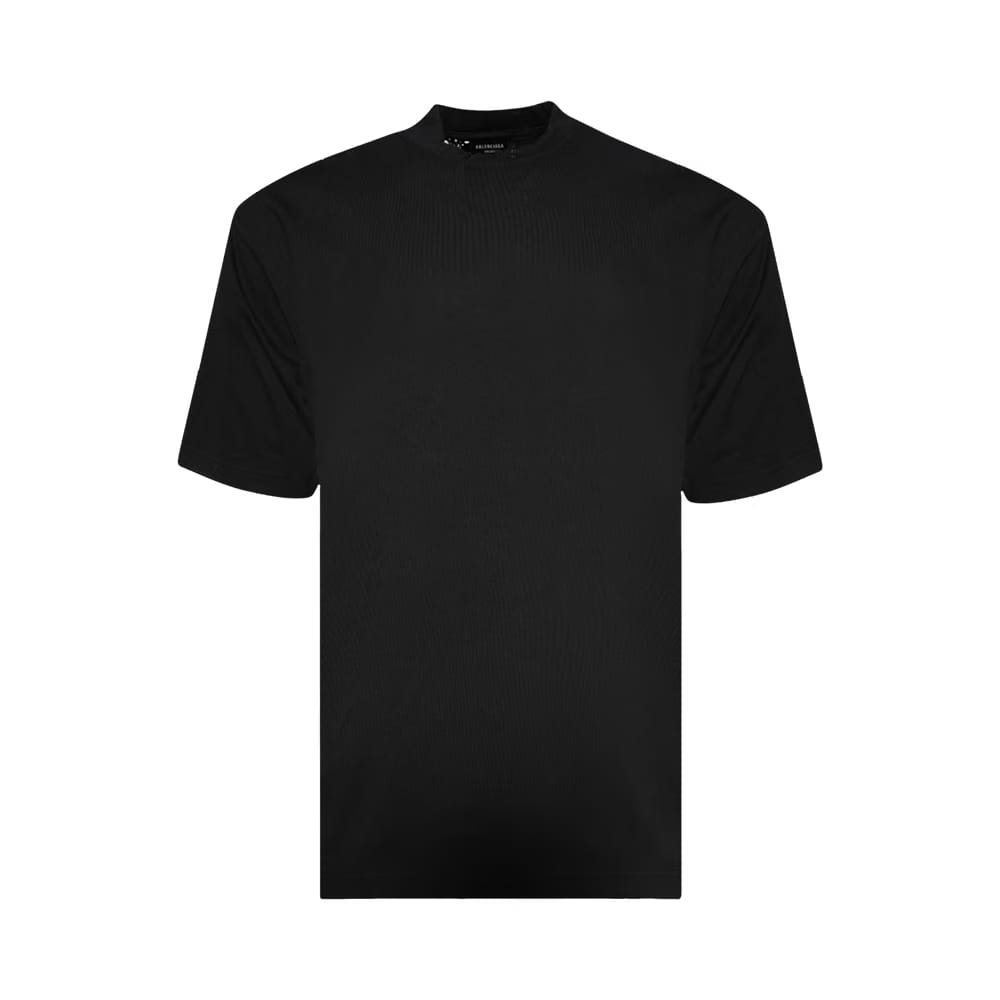 Balenciaga Distressed T-Shirt Faded Black/White