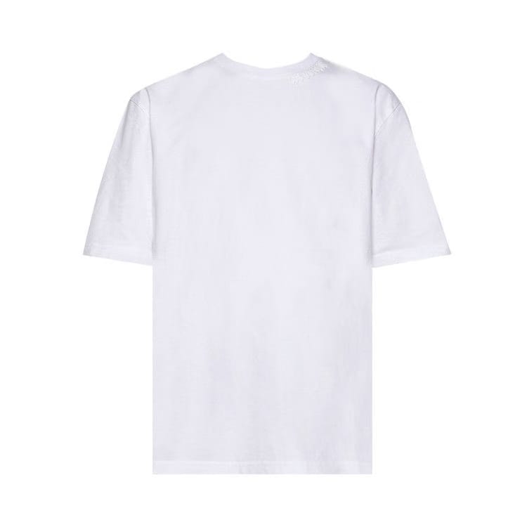 Marni Neck Logo T-Shirt Lily White