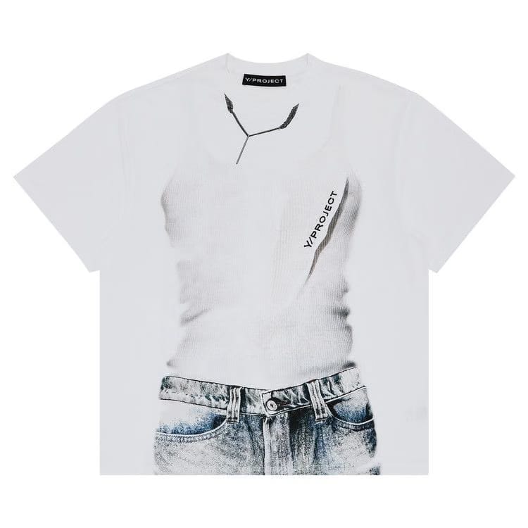 Y/Project Trompe L'Oeil T-Shirt White