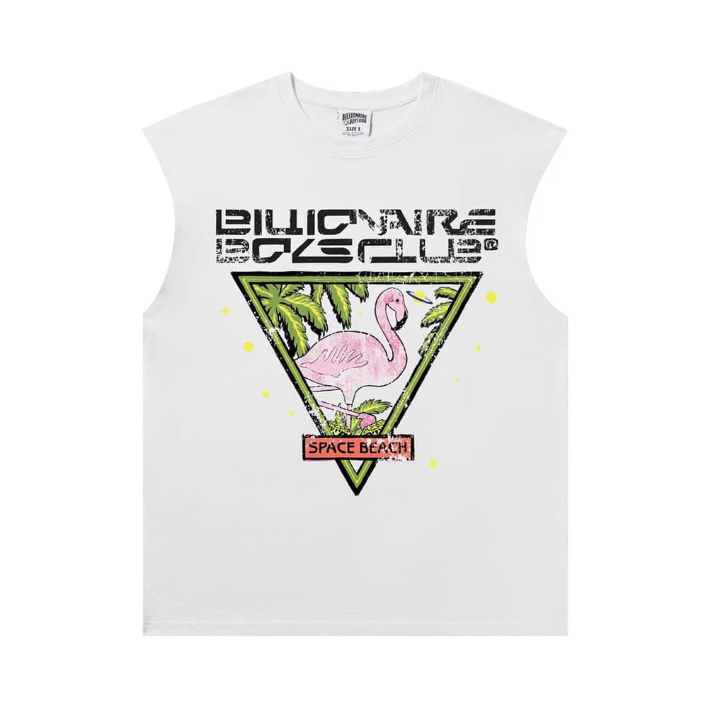 Billionaire Boys Club Space Sleeveless T-Shirt White