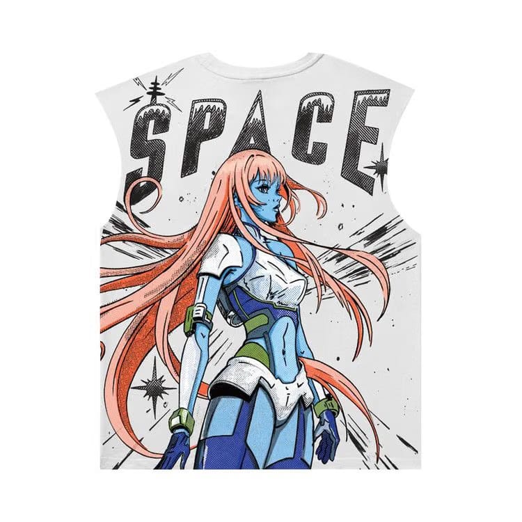 Billionaire Boys Club Space Sleeveless T-Shirt White