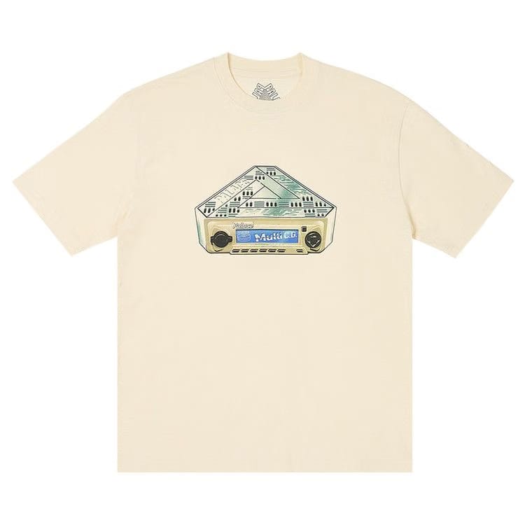 Palace 4:20 Am T-Shirt Soft White