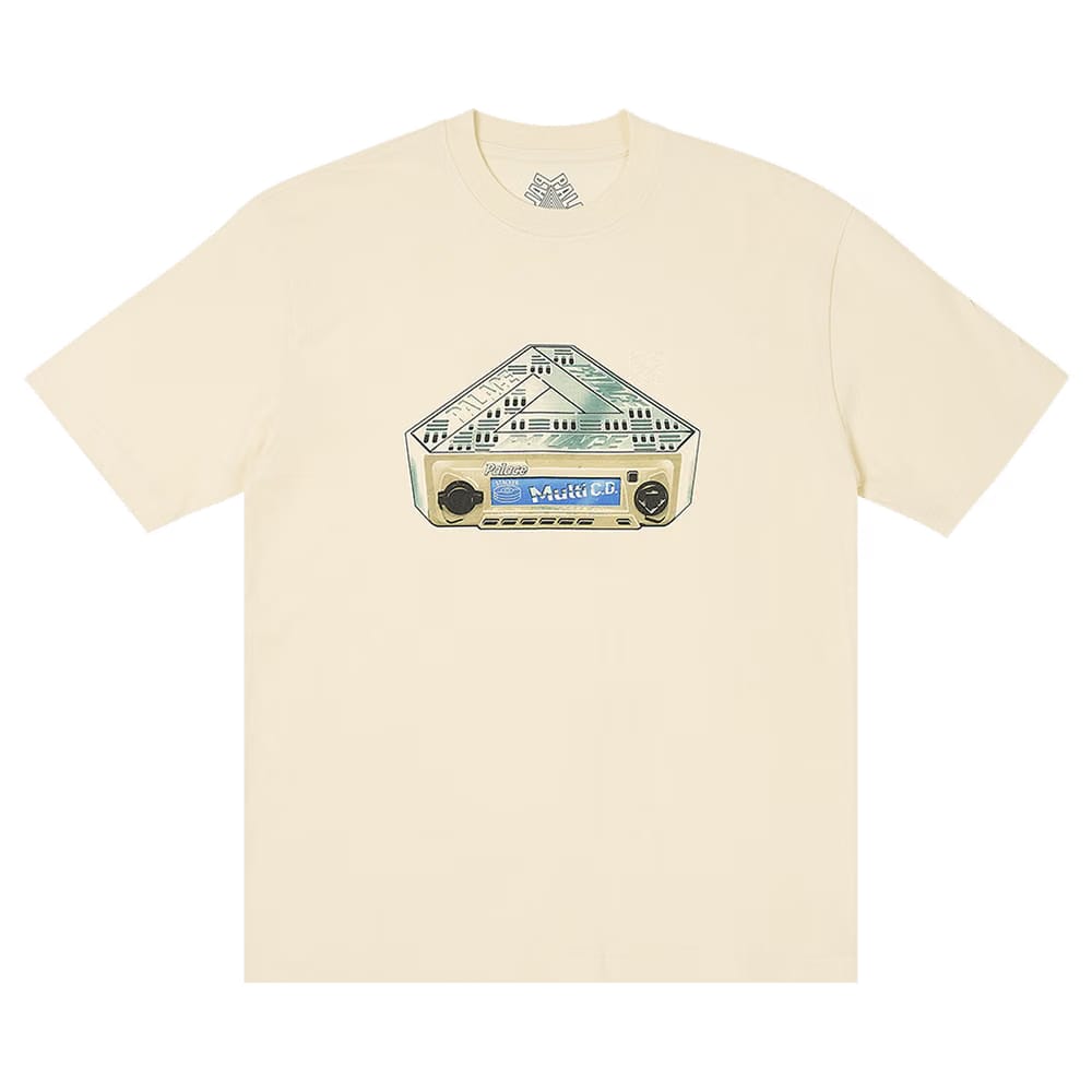 Palace 4:20 Am T-Shirt Soft White