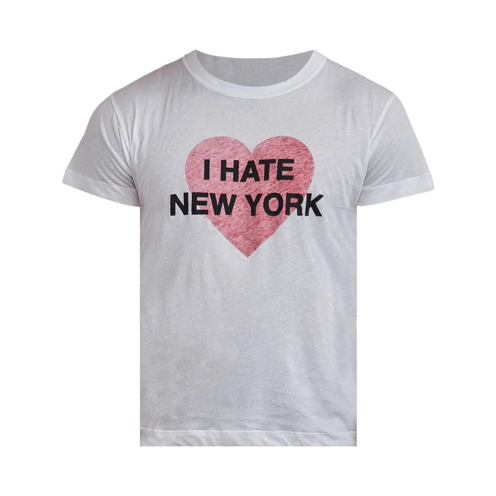 VAQUERA I Hate NY T-Shirt White
