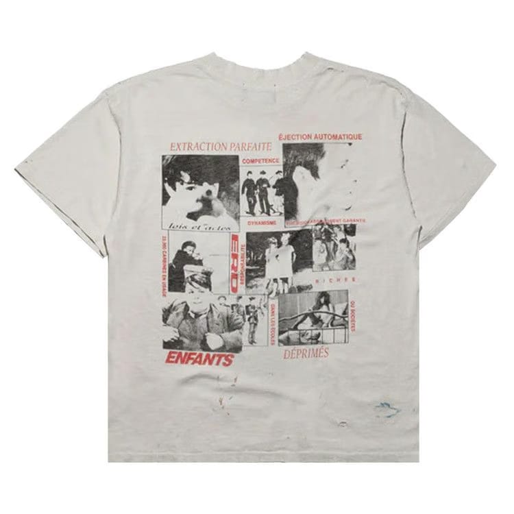 Enfants Riches Déprimés LA Scolaire PréFéRee T-Shirt Antique White