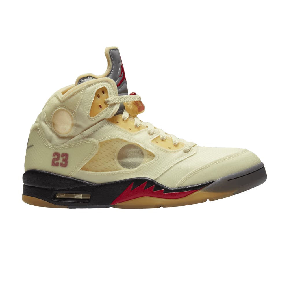 Off-White x Air Jordan 5 SP Sail Sample