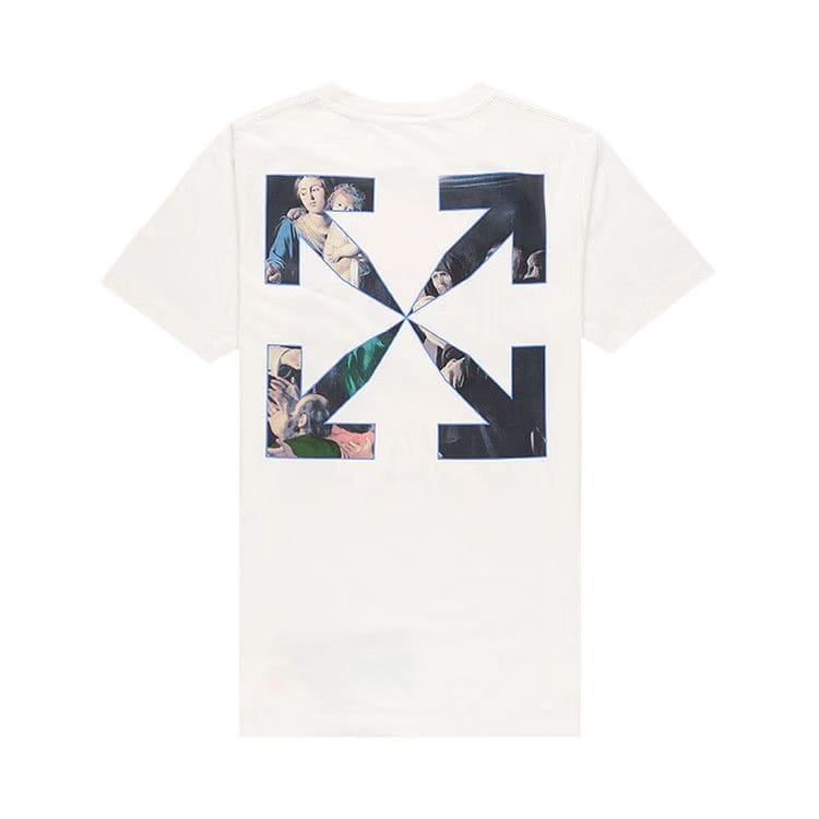 Off-White Caravaggio Paint Slim T-Shirt White/Black