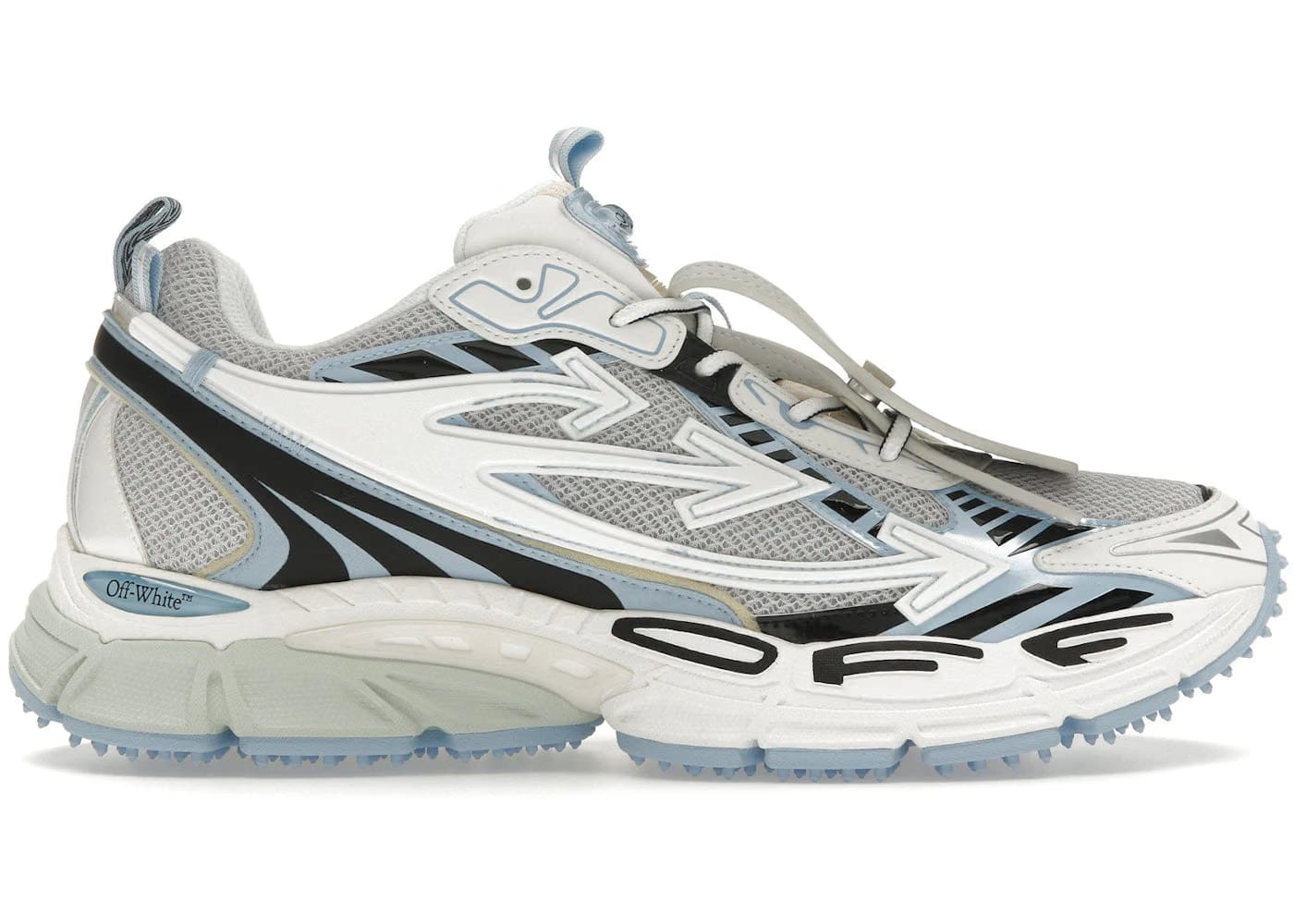 Off-White Be Right Back White Light Blue