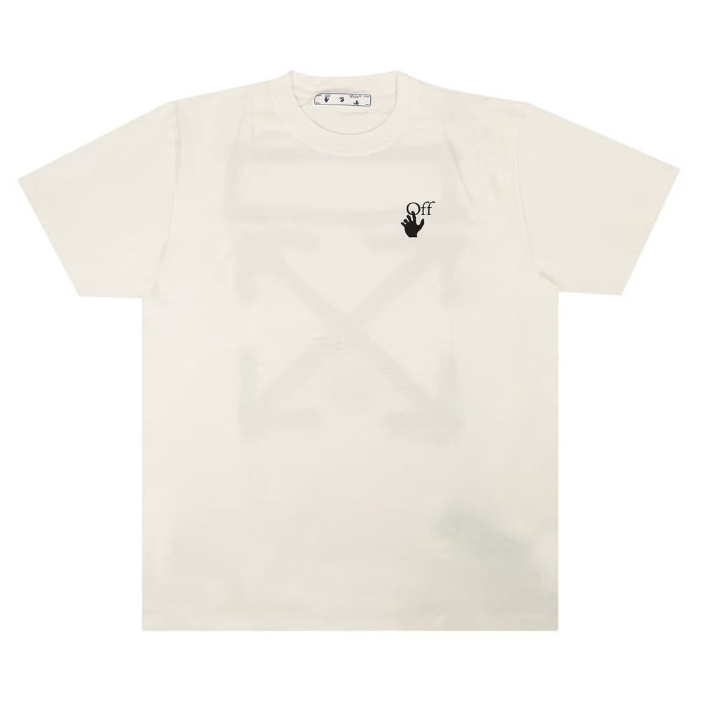 Off-White Spray Marker Slim T-Shirt White/Black