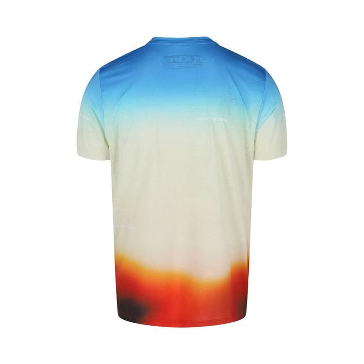 Off-White Athletic Off Stamp Shorts-Sleeve T-Shirt Multicolor
