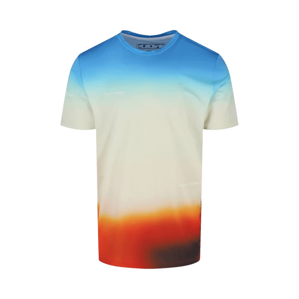 Off-White Athletic Off Stamp Shorts-Sleeve T-Shirt Multicolor