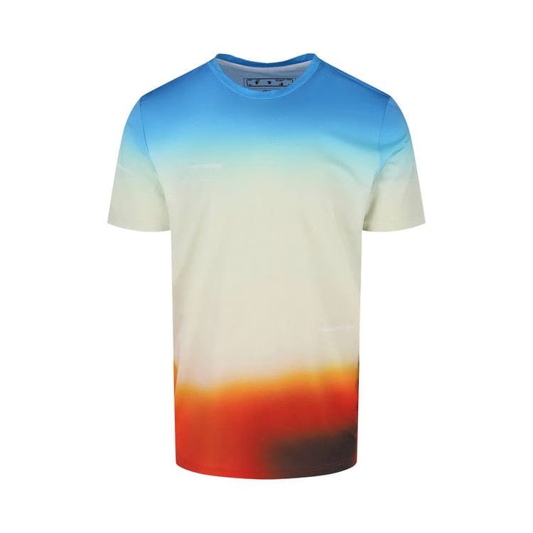 Off-White Athletic Off Stamp Shorts-Sleeve T-Shirt Multicolor