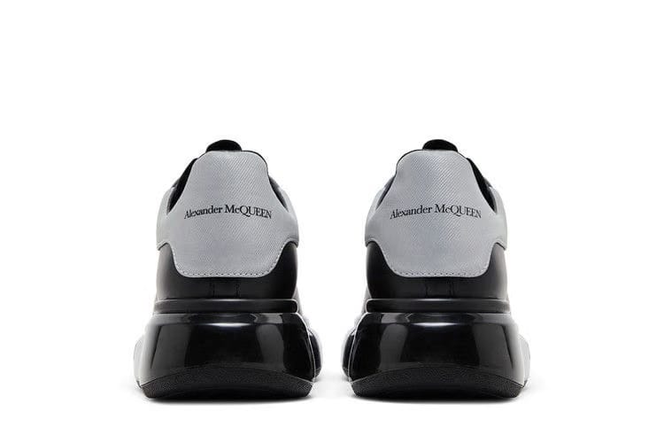 Alexander McQueen Oversized Sneaker Clear Sole - Black Grey