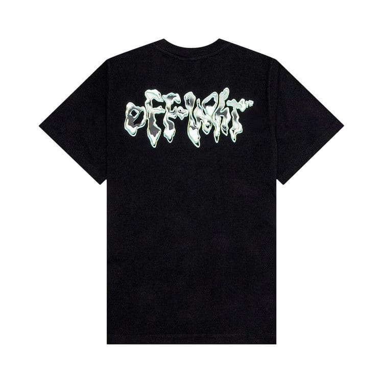 Off-White 90's Liquid Slim Short-Sleeve Tee Black/White