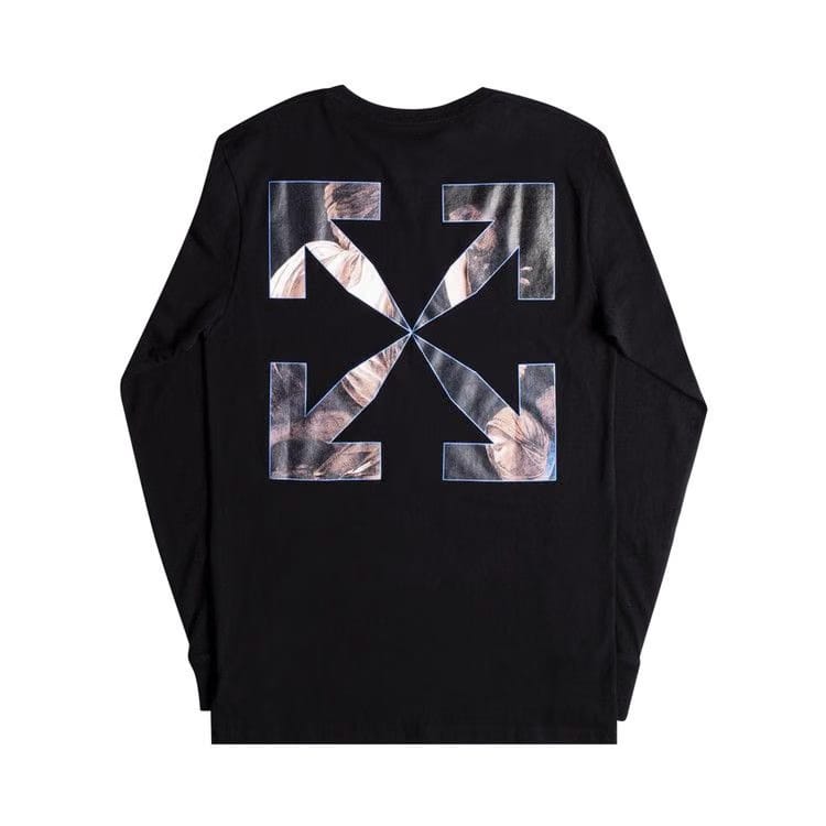 Off-White Caravaggio Angel Long-Sleeve T-Shirt Black