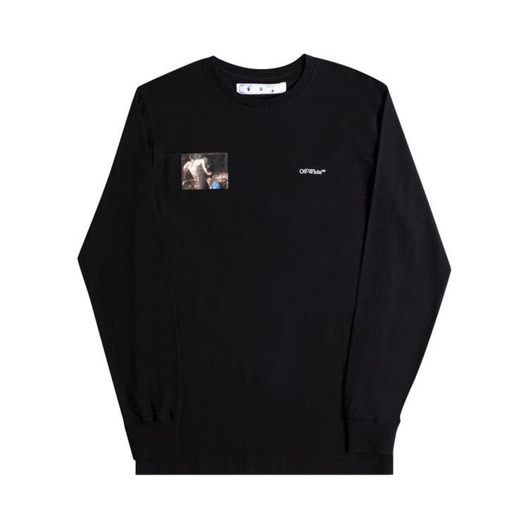 Off-White Caravaggio Angel Long-Sleeve T-Shirt Black