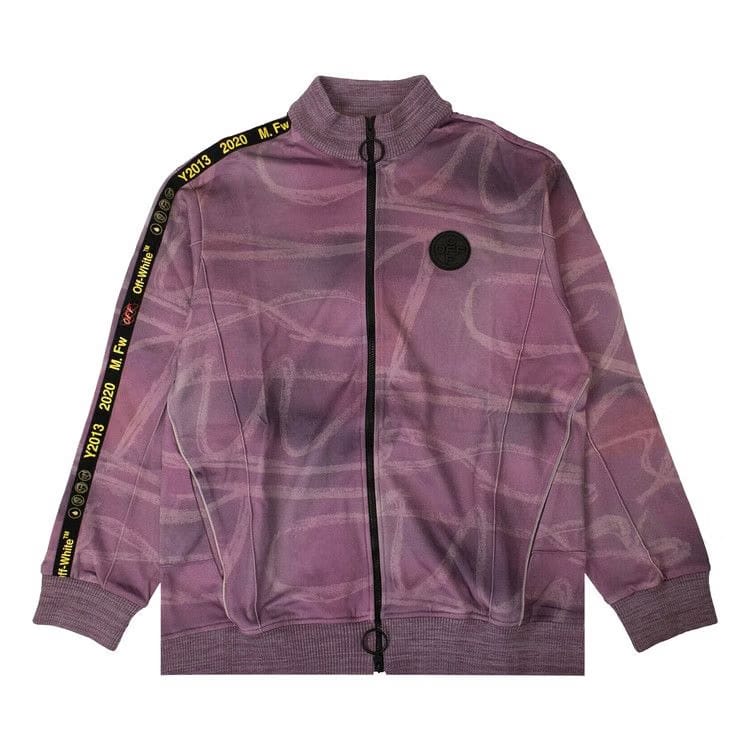 Off-White Spot Track Jacket Purple