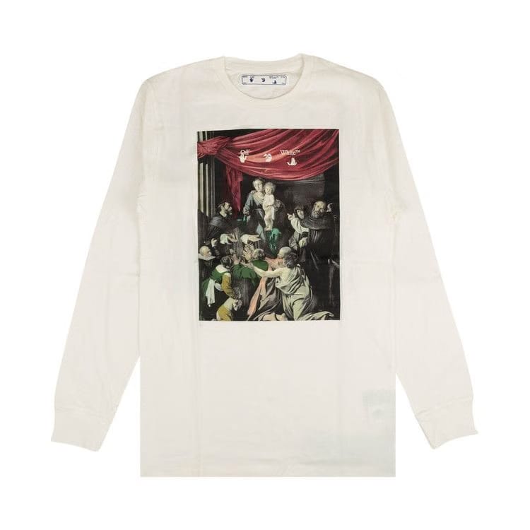Off-White Caravaggio Painting Long-Sleeve T-Shirt White