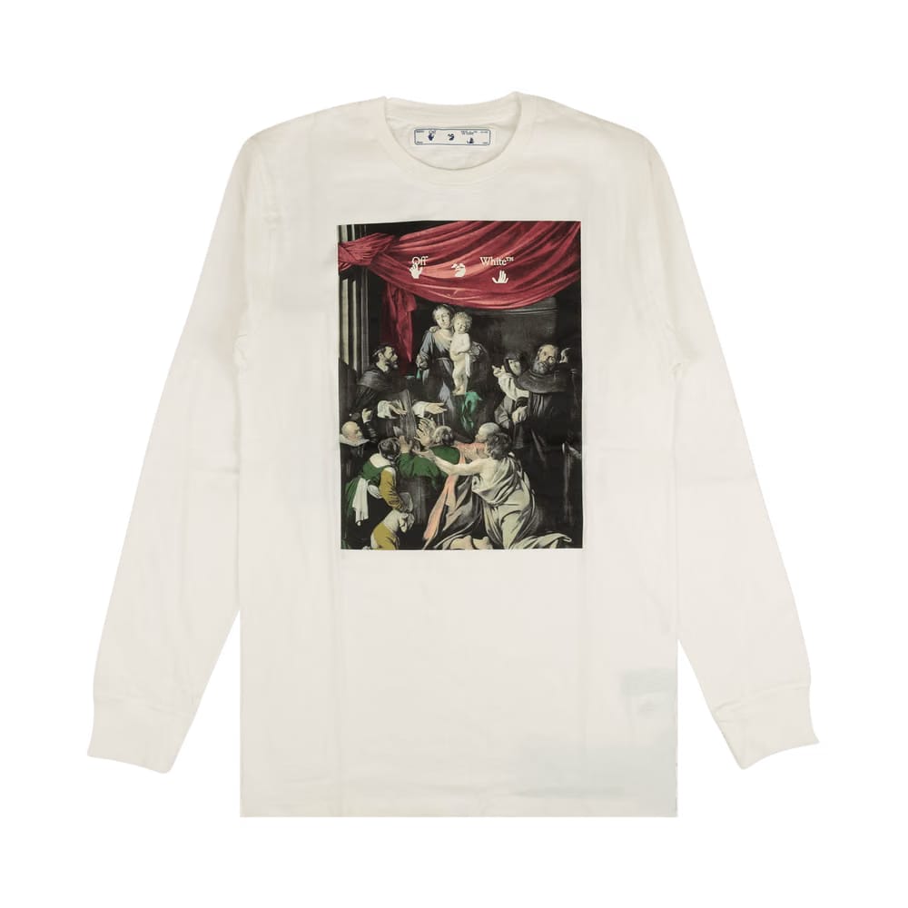 Off-White Caravaggio Painting Long-Sleeve T-Shirt White