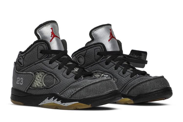 Off-White x Air Jordan 5 Retro SP TD Muslin
