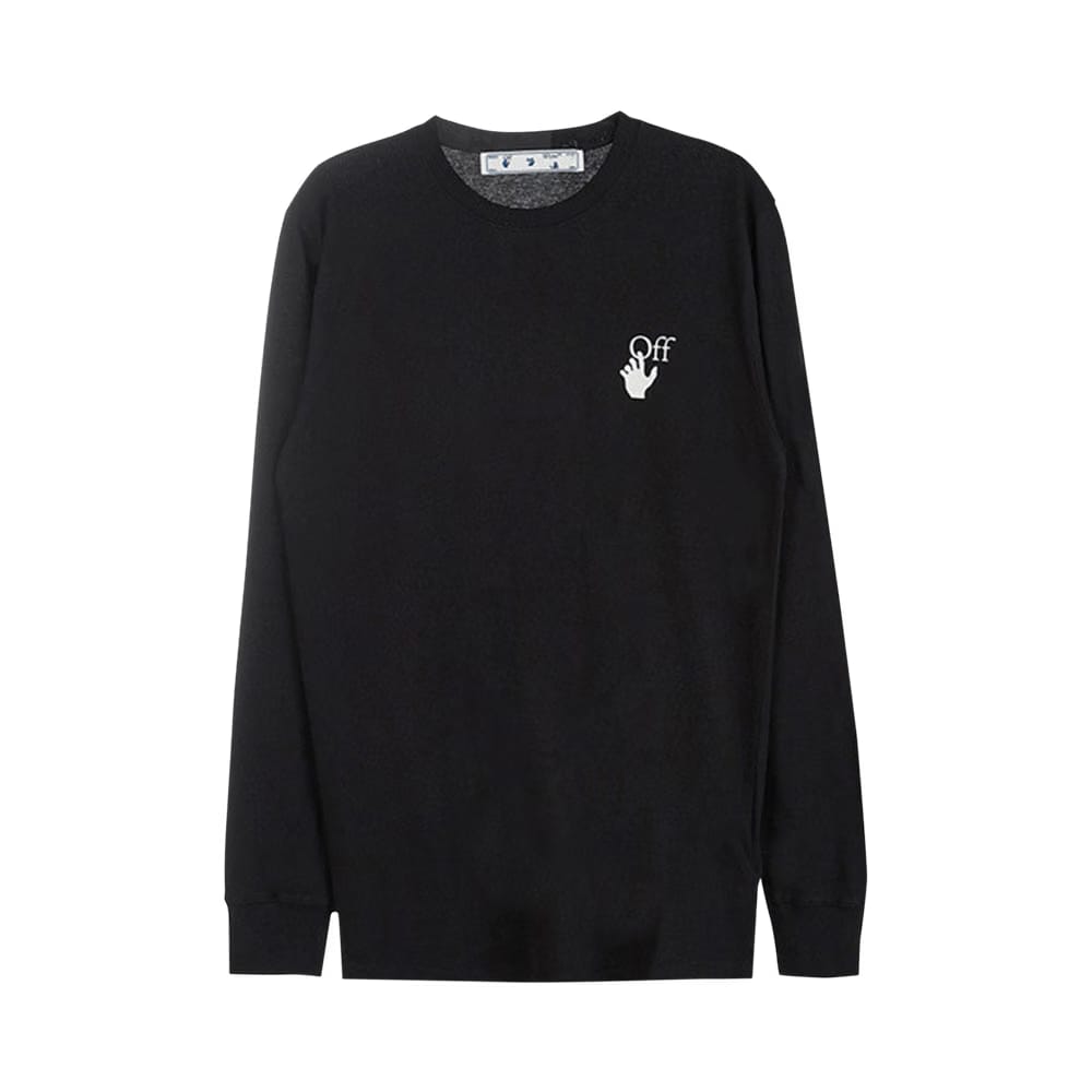 Off-White Caravaggio Lute Long-Sleeve T-Shirt Black/Multi